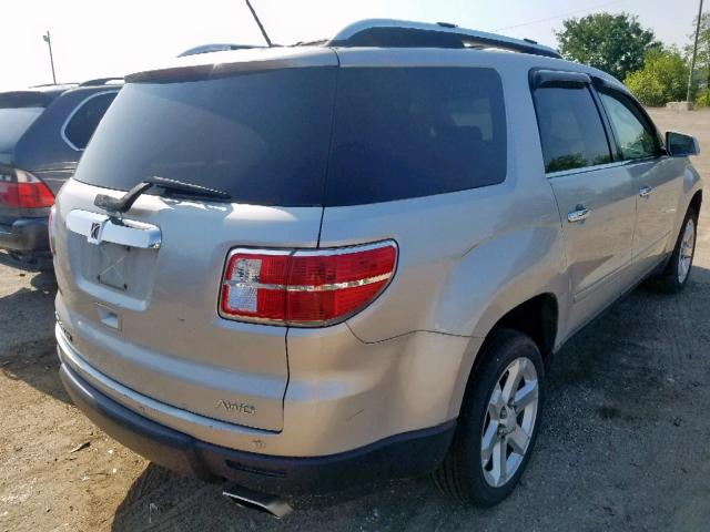 5GZEV23717J161729 - 2007 SATURN OUTLOOK XR ვერცხლისფერი ფოტო 4
