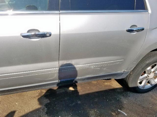 5GZEV23717J161729 - 2007 SATURN OUTLOOK XR ვერცხლისფერი ფოტო 9