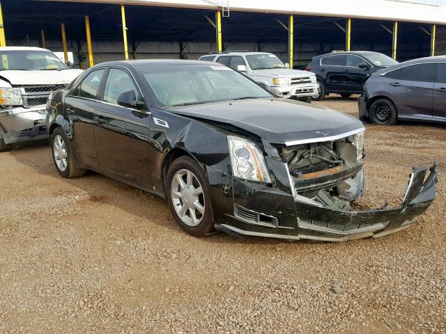 1G6DV57V980174276 - 2008 CADILLAC CTS HI FEA BLACK photo 1