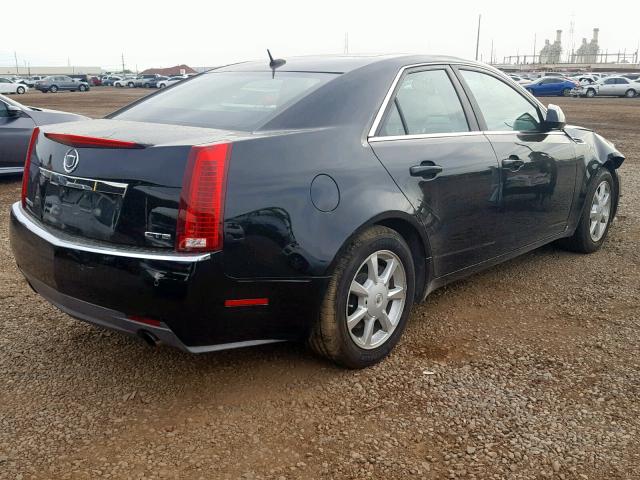 1G6DV57V980174276 - 2008 CADILLAC CTS HI FEA BLACK photo 4