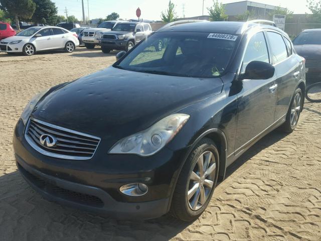 JN1AJ0HP9AM703533 - 2010 INFINITI EX35 BASE BLACK photo 2