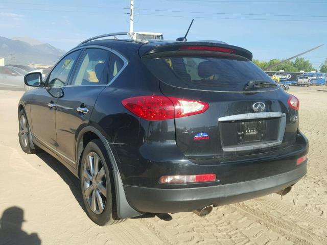 JN1AJ0HP9AM703533 - 2010 INFINITI EX35 BASE BLACK photo 3