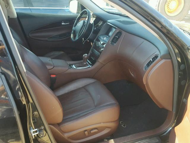 JN1AJ0HP9AM703533 - 2010 INFINITI EX35 BASE BLACK photo 5