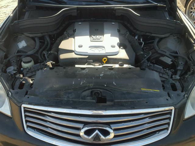 JN1AJ0HP9AM703533 - 2010 INFINITI EX35 BASE BLACK photo 7