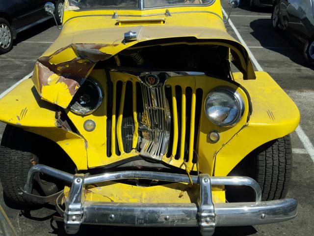 086969 - 1949 JEEP WILLYS YELLOW photo 9