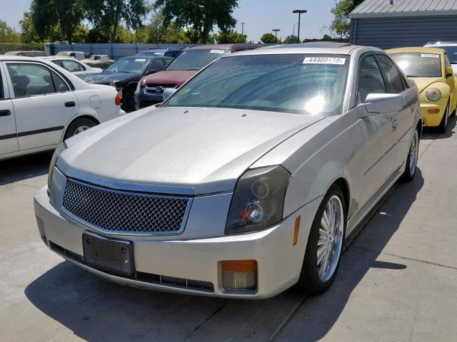 1G6DP577770116094 - 2007 CADILLAC CTS HI FEA GRAY photo 2