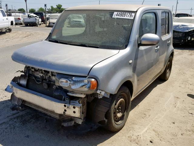 JN8AZ2KR1BT206726 - 2011 NISSAN CUBE BASE SILVER photo 2