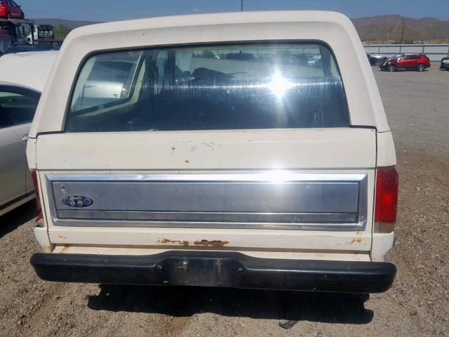 1FMEU15Y5DLA77445 - 1983 FORD BRONCO U10 MAROON photo 6