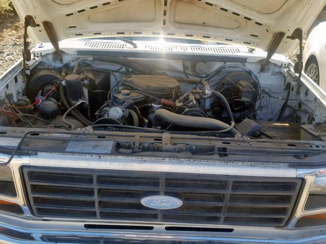 1FMEU15Y5DLA77445 - 1983 FORD BRONCO U10 MAROON photo 7