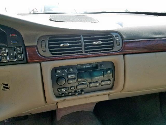 1G6KD54Y1XU713571 - 1999 CADILLAC DEVILLE WHITE photo 9