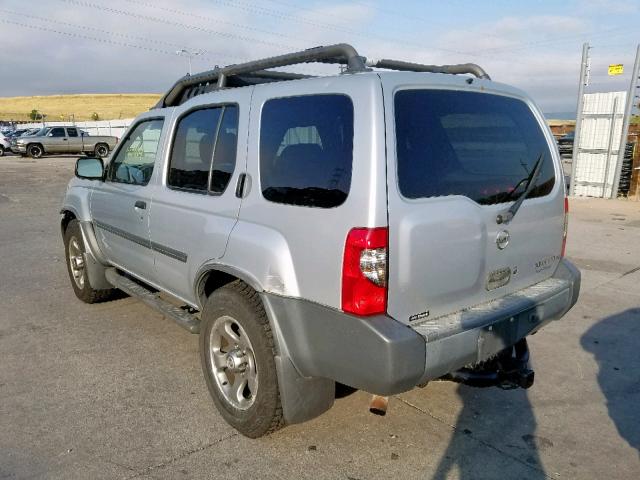 5N1MD28Y44C620118 - 2004 NISSAN XTERRA SE SILVER photo 3