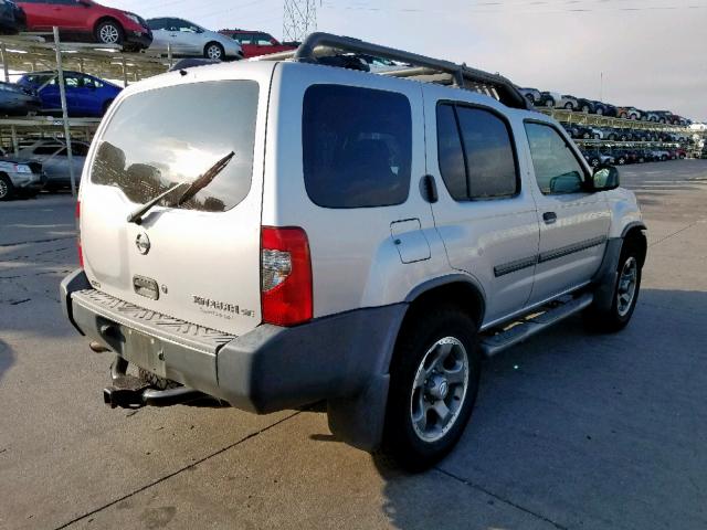 5N1MD28Y44C620118 - 2004 NISSAN XTERRA SE SILVER photo 4