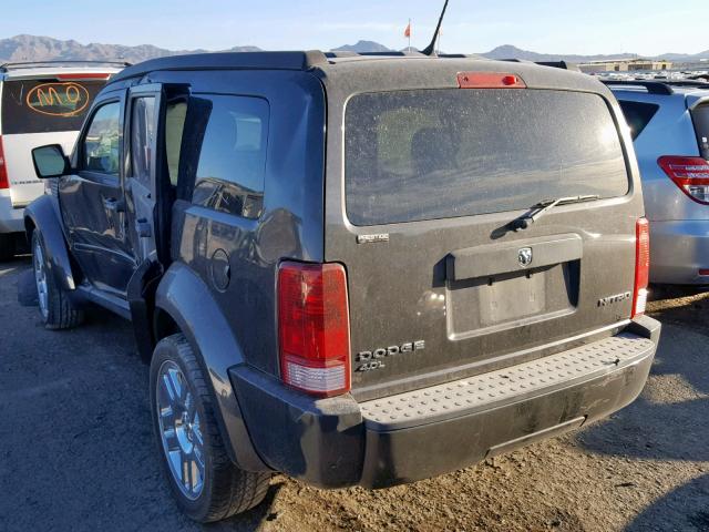 1D4PT4GX0BW576576 - 2011 DODGE NITRO HEAT BLACK photo 3