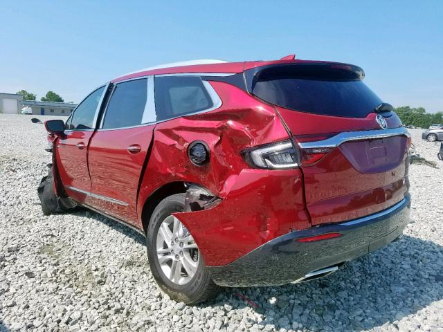 5GAERBKW0JJ185575 - 2018 BUICK ENCLAVE ES RED photo 3