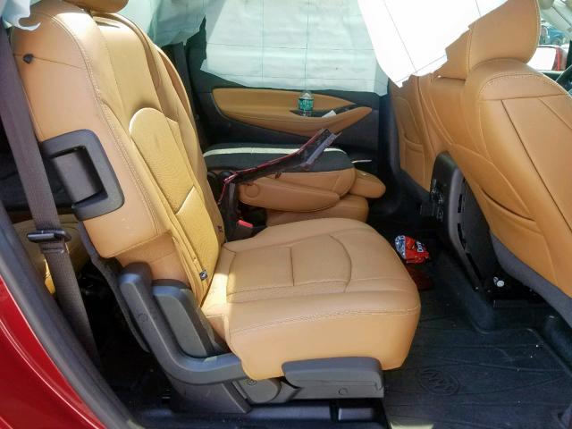 5GAERBKW0JJ185575 - 2018 BUICK ENCLAVE ES RED photo 6