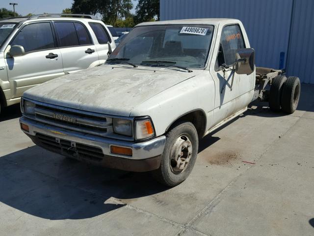 JT5VN94TXK0006354 - 1989 TOYOTA PICKUP CAB WHITE photo 2