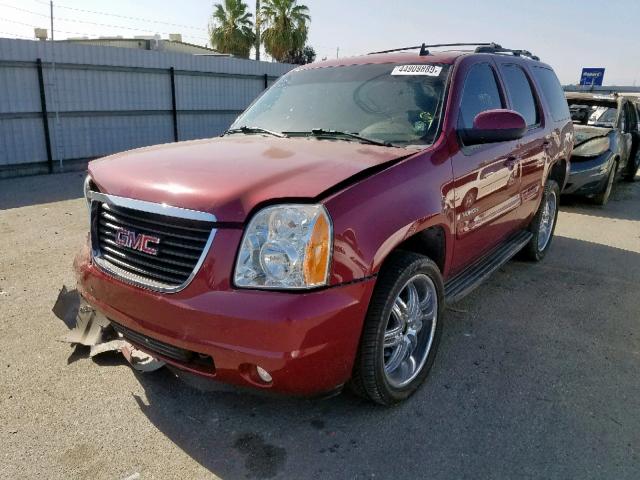 1GKFK13017J135857 - 2007 GMC YUKON RED photo 2