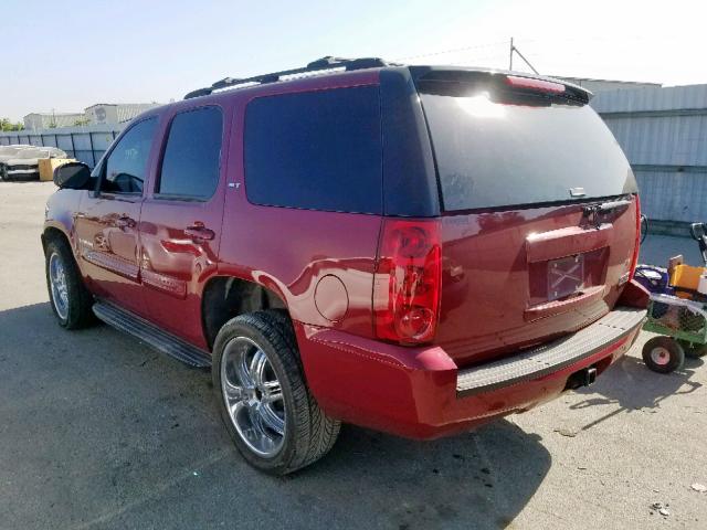 1GKFK13017J135857 - 2007 GMC YUKON RED photo 3