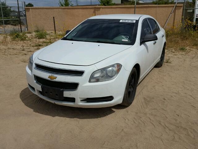 1G1ZA5E00AF155164 - 2010 CHEVROLET MALIBU LS თეთრი ფოტო 2
