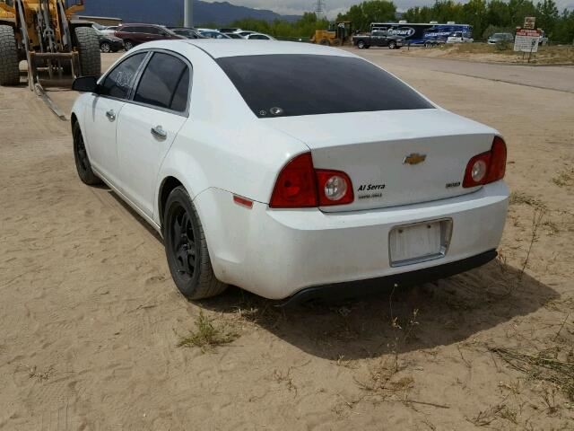 1G1ZA5E00AF155164 - 2010 CHEVROLET MALIBU LS თეთრი ფოტო 3