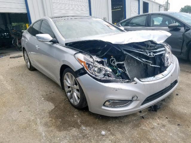 KMHFH4JG4EA413560 - 2014 HYUNDAI AZERA GLS SILVER photo 1