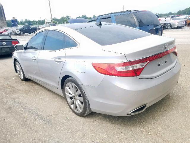 KMHFH4JG4EA413560 - 2014 HYUNDAI AZERA GLS SILVER photo 3