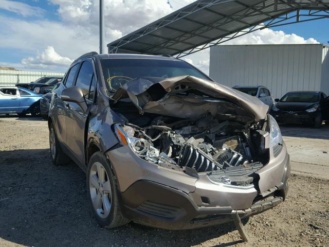 KL4CJASB5FB183742 - 2015 BUICK ENCORE BROWN photo 1