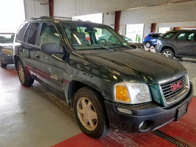 1GKDT13S632350306 - 2003 GMC ENVOY GREEN photo 1