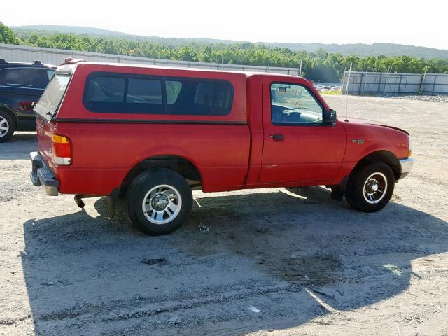 1FTYR10CXXUB86724 - 1999 FORD RANGER RED photo 9