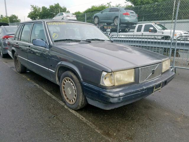 YV1FA8840L3453755 - 1990 VOLVO 740 BASE GRAY photo 1