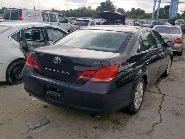 4T1BK36B68U287244 - 2008 TOYOTA AVALON BLACK photo 4