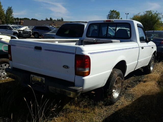 1FTCR10U1PPB48168 - 1993 FORD RANGER WHITE photo 4