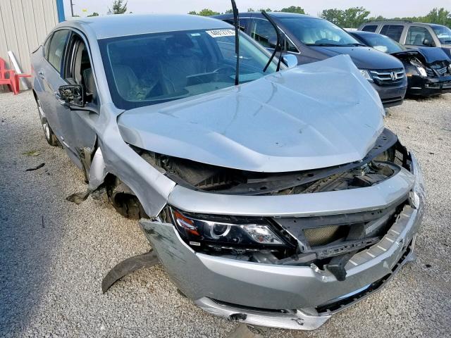 2G1145S34G9127209 - 2016 CHEVROLET IMPALA LTZ SILVER photo 1