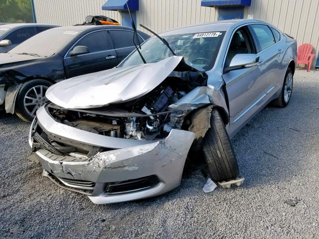 2G1145S34G9127209 - 2016 CHEVROLET IMPALA LTZ SILVER photo 2