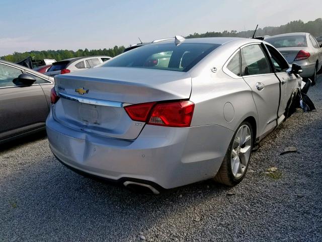 2G1145S34G9127209 - 2016 CHEVROLET IMPALA LTZ SILVER photo 4