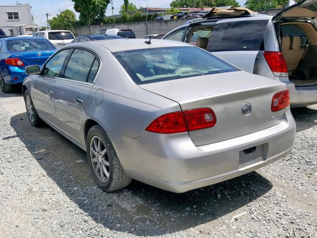 1G4HD57287U105041 - 2007 BUICK LUCERNE SILVER photo 3