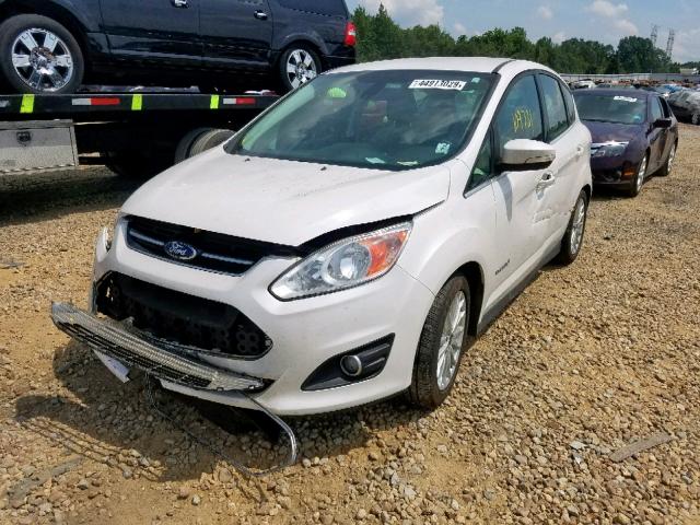 1FADP5BU7DL545634 - 2013 FORD C-MAX SEL WHITE photo 2