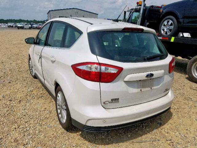 1FADP5BU7DL545634 - 2013 FORD C-MAX SEL WHITE photo 3