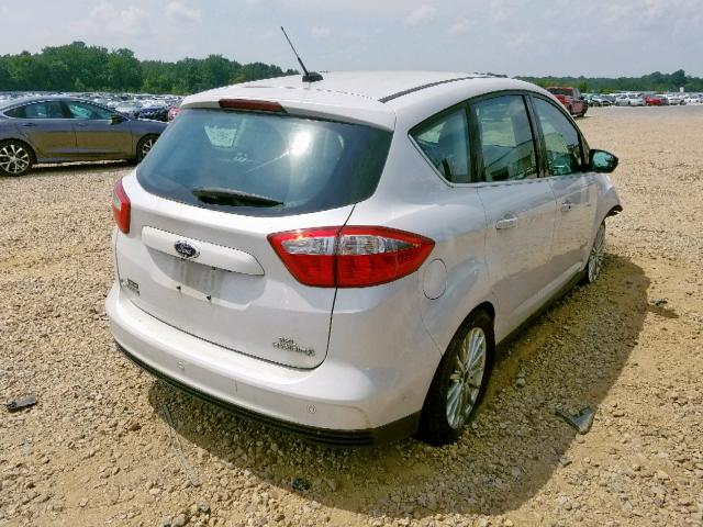 1FADP5BU7DL545634 - 2013 FORD C-MAX SEL WHITE photo 4