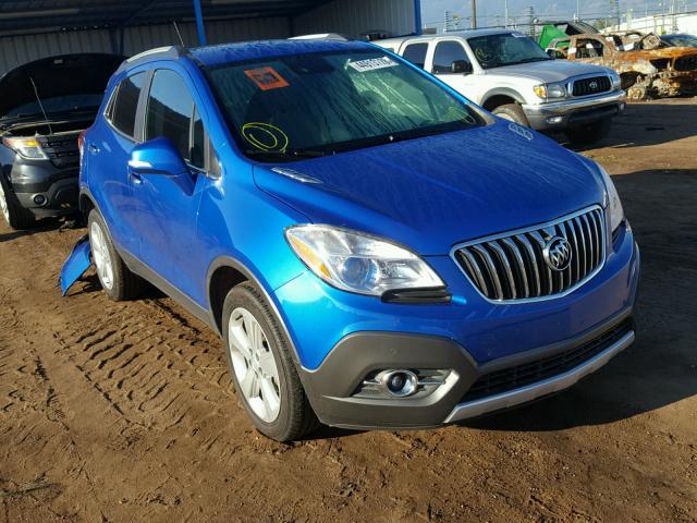 KL4CJHSB9GB547011 - 2016 BUICK ENCORE PRE BLUE photo 1