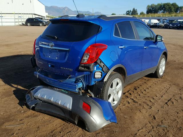 KL4CJHSB9GB547011 - 2016 BUICK ENCORE PRE BLUE photo 4