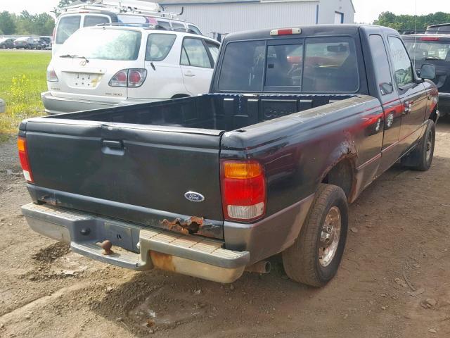 1FTYR14C7WTA78401 - 1998 FORD RANGER SUP BLACK photo 4