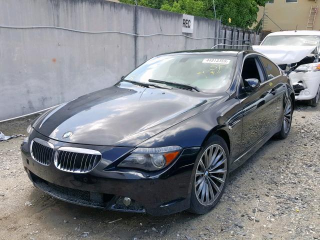 WBAEH734X5B216131 - 2005 BMW 645 CI AUT BLACK photo 2