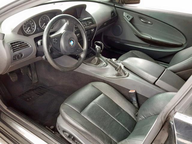 WBAEH734X5B216131 - 2005 BMW 645 CI AUT BLACK photo 5