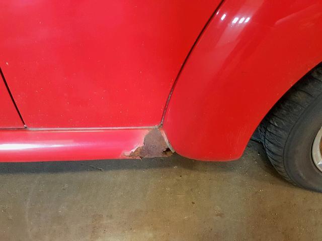 3VWBB61C2WM015861 - 1998 VOLKSWAGEN NEW BEETLE Qırmızı foto 9