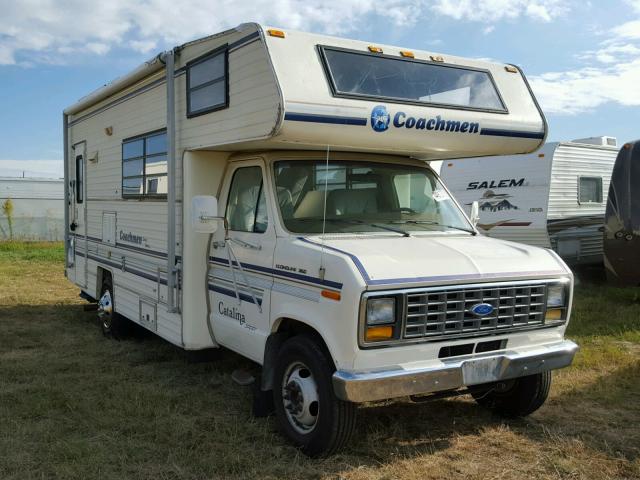 1FDKE30G4LHB31247 - 1991 FORD COACHMAN WHITE photo 1