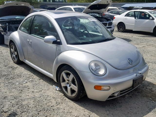 3VWED21C11M476283 - 2001 VOLKSWAGEN NEW BEETLE ვერცხლისფერი ფოტო 1
