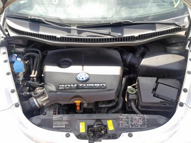 3VWED21C11M476283 - 2001 VOLKSWAGEN NEW BEETLE ვერცხლისფერი ფოტო 7