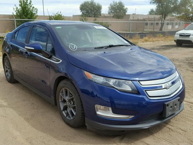 1G1RA6E42DU113636 - 2013 CHEVROLET VOLT BLUE photo 1