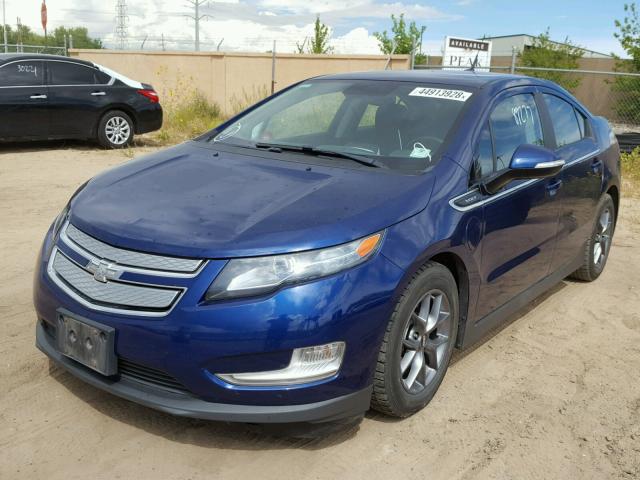 1G1RA6E42DU113636 - 2013 CHEVROLET VOLT BLUE photo 2